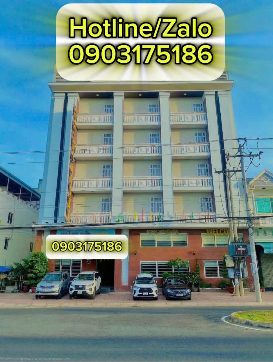 BÁN KHÁCH SẠN 3 SAO ĐẸP HIẾM TẠI CHÂU ĐỐC – AN GIANG